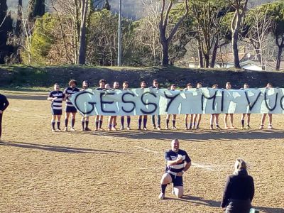 Benacum Rugby, la proposta di matrimonio arriva sul campo
