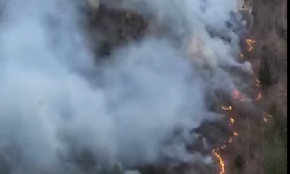 Incendi boschivi, la Protezione Civile lancia l'allerta rossa in aree prealpine