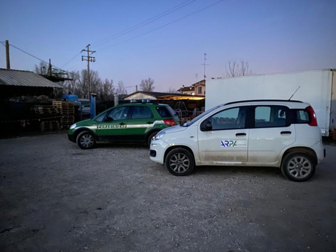 Arpa scopre una discarica abusiva a Lonato