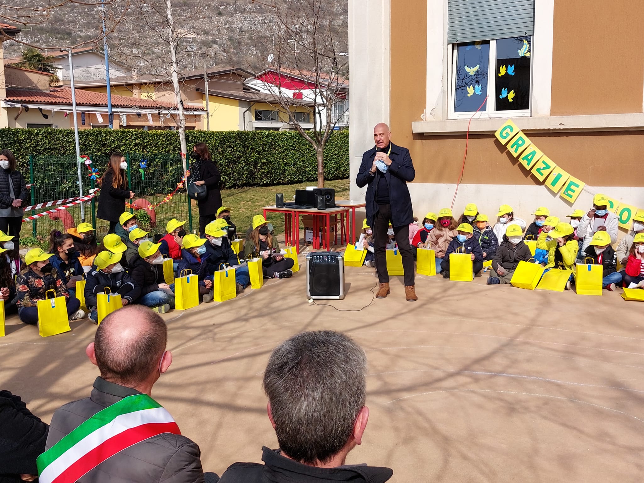 intervento massimo albano direttore coldietti brescia a Mazzano