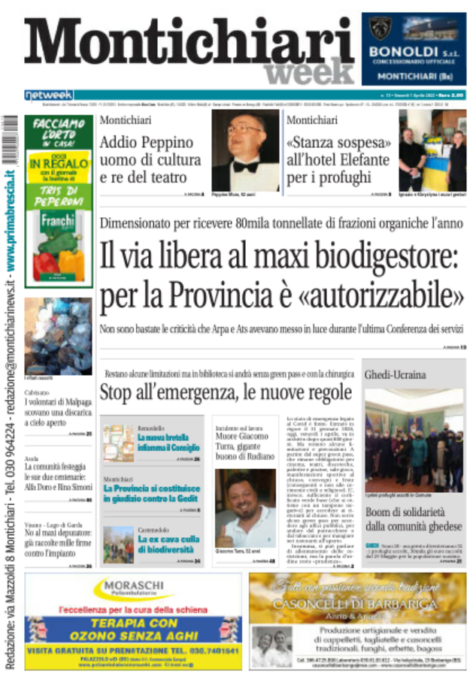 MontichiariWeek è in edicola