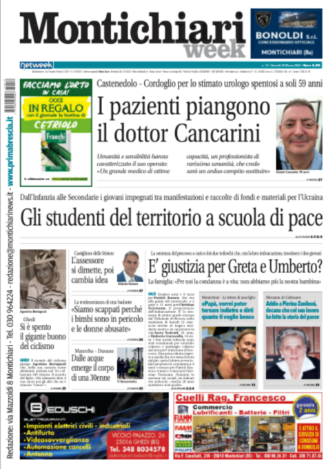 MontichiariWeek è in edicola