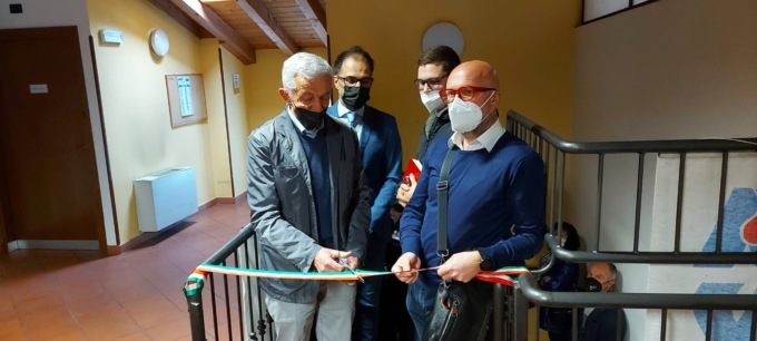 Taglio del nastro per la sede Avis a San Pancrazio