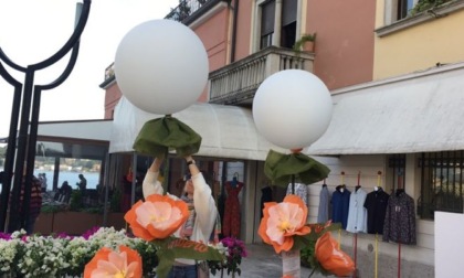 In occasione de “I Giardini del Garda” il lancio dei palloncini per ricordare Greta e Umberto