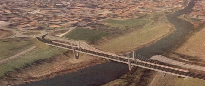 Nuovo ponte sul fiume Oglio: apertura prevista per aprile 2026