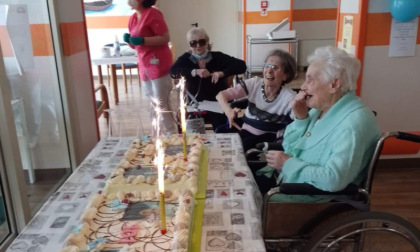 Grande festa per i 101 anni di nonna Flora Mangerini