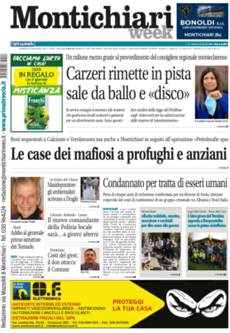 MontichiariWeek è in edicola