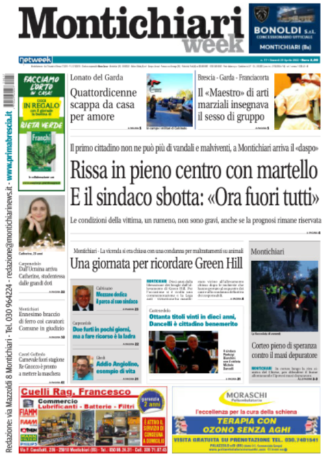 MontichiariWeek è in edicola