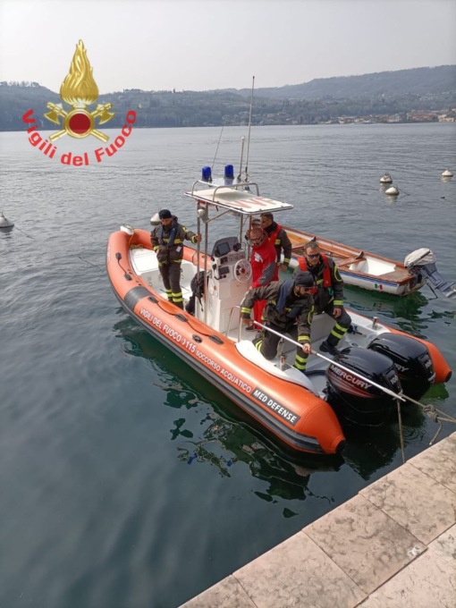 Formazione continua per il presidio nautico del Comando Provinciale dei Vigili del Fuoco di Brescia