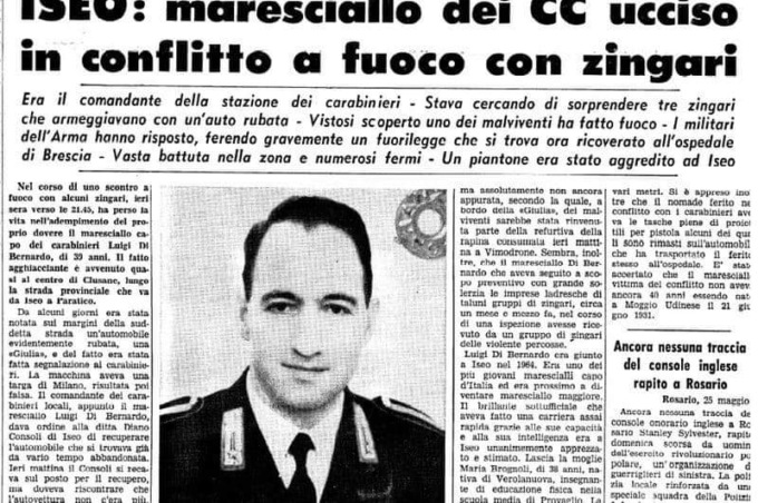 A Clusane non si dimentica il maresciallo Luigi Di Bernardo