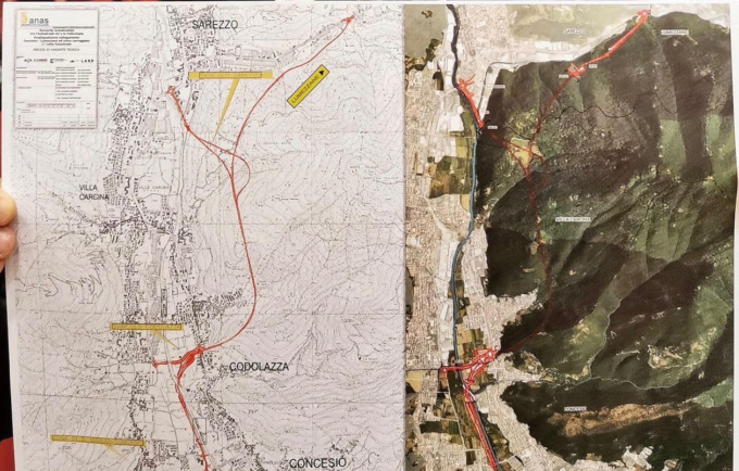 Raccordo autostradale della Valtrompia, le associazioni di categoria bresciane inviano una diffida ad Anas