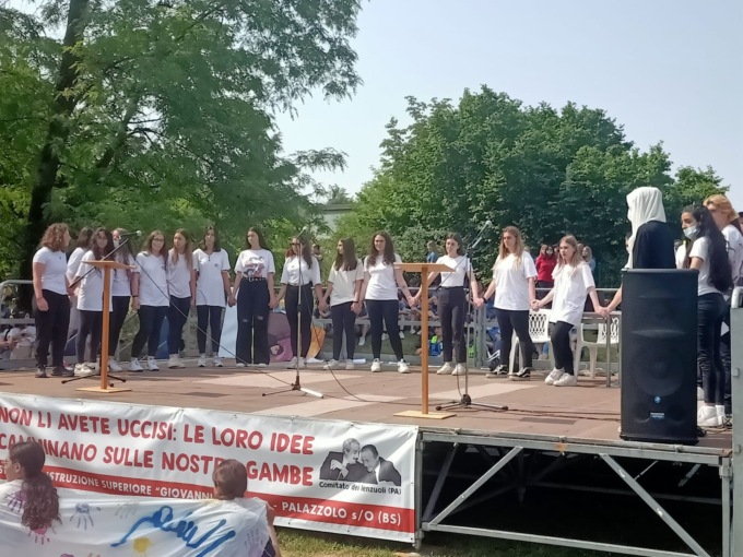 La “Marcia della Pace”, al parco Metelli si ricorda la strage di Capaci