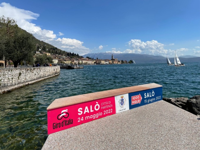 Giro d’Italia, cresce l’attesa per il passaggio a Salò e la partenza dalla Valsabbia