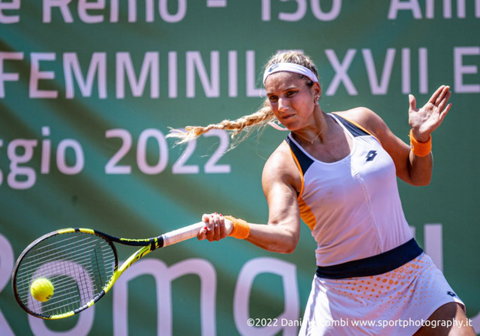 Deborah Chiesa si prepara agli Internazionali femminili di Brescia