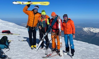 Omar Oprandi centra il suo obiettivo, conquistata la cima del monte Bianco con due protesi d’anca