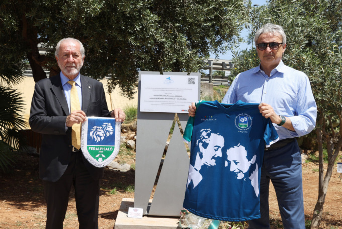 Feralpisalò a Palermo, una maglia speciale per non dimenticare la strage di Capaci