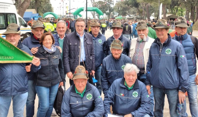 Dal Bresciano a Rimini per l’adunata degli Alpini