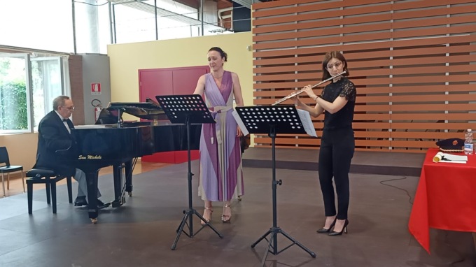 Il mezzo soprano Alessandra Andreetti