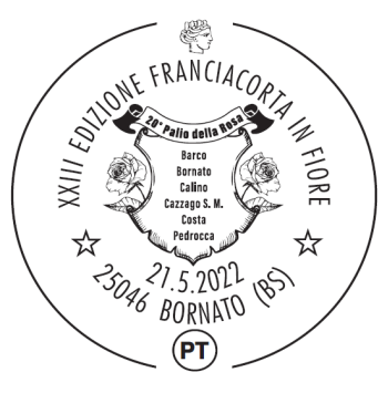 Annullo filatelico per Franciacorta in Fiore
