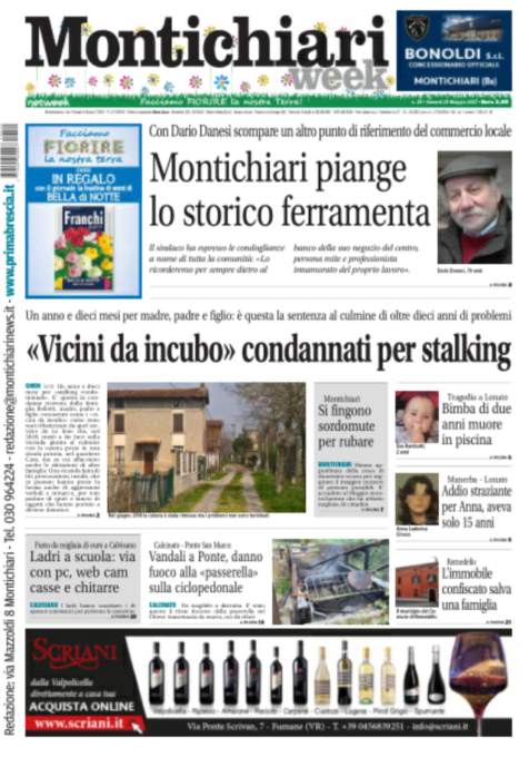 MontichiariWeek è in edicola