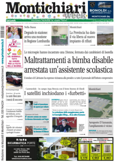 MontichiariWeek è in edicola