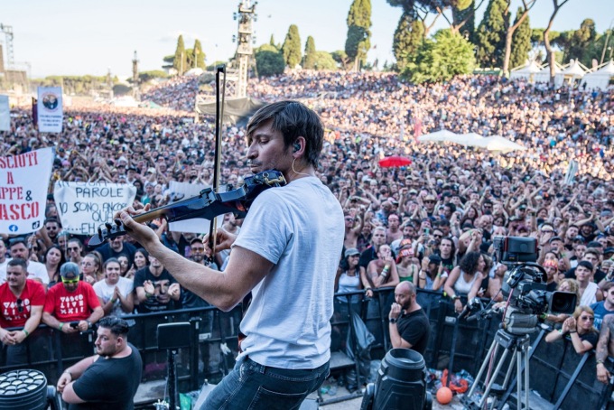 I bresciani Andrea Casta e il Dj Ivanix protagonisti al Vasco Live 2022