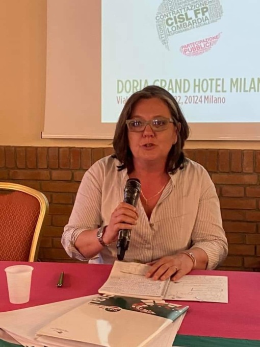 La bresciana Angela Cremaschini è il nuovo segretario della Cisl Funzione Pubblica Lombardia