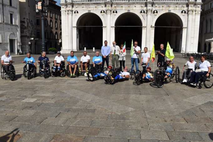 Da Brescia a Capo Nord in handbike: al via la mission di Maurizio Antonini