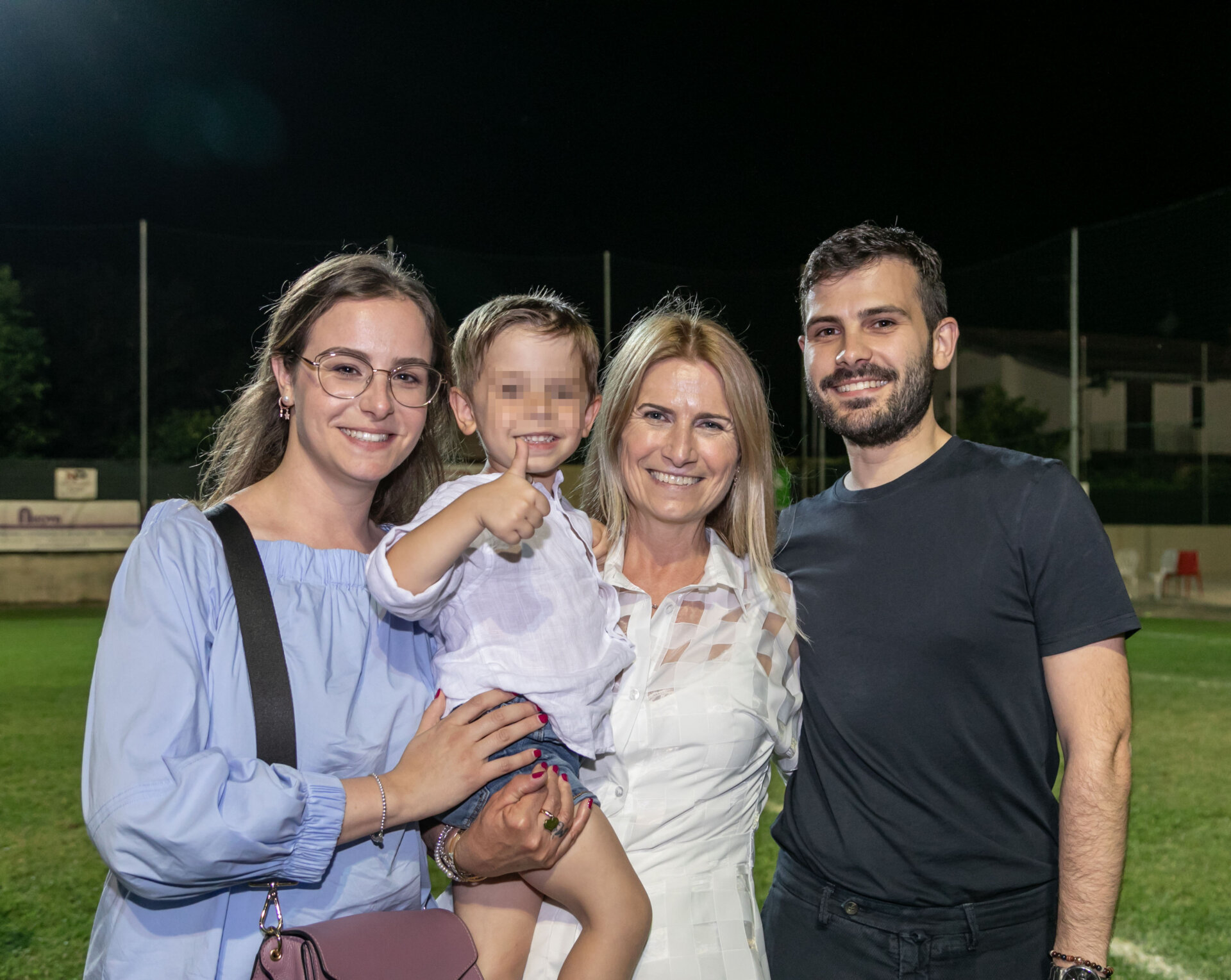 Cristina, Daniela e Matteo Salvi