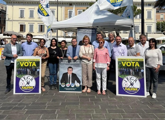Lega Desenzano a sostegno del candidato Malinverno