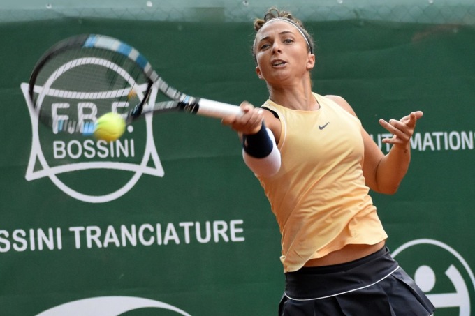 Sara Errani, l’unica italiana rimasta agli Internazionali femminili di Brescia