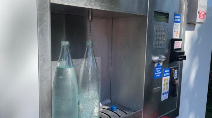 Con le casette dell’acqua risparmiate 5 tonnellate di plastica