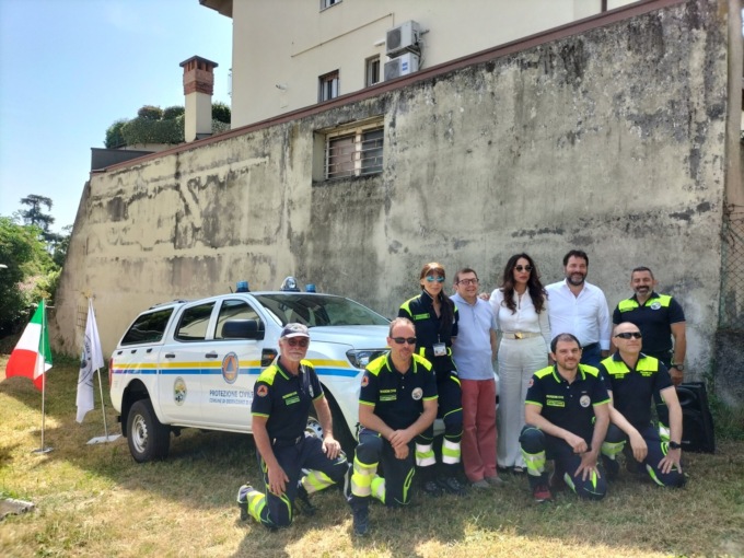 Nuovo mezzo per la Protezione civile Basso Garda