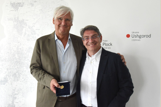 Sindaco e vice sindaco di Brescia in visita a Darmstadt