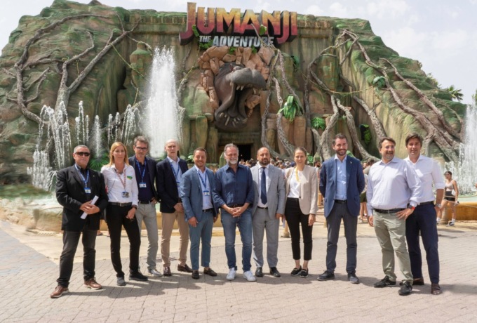 Il Ministro Garavaglia in visita a Gardaland