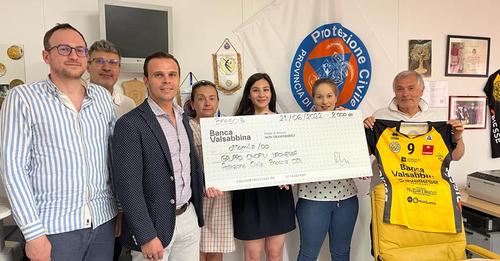 “Ace for the Cure”, donati 8mila euro al Gruppo Cinofili Leonessa Protezione Civile di Brescia