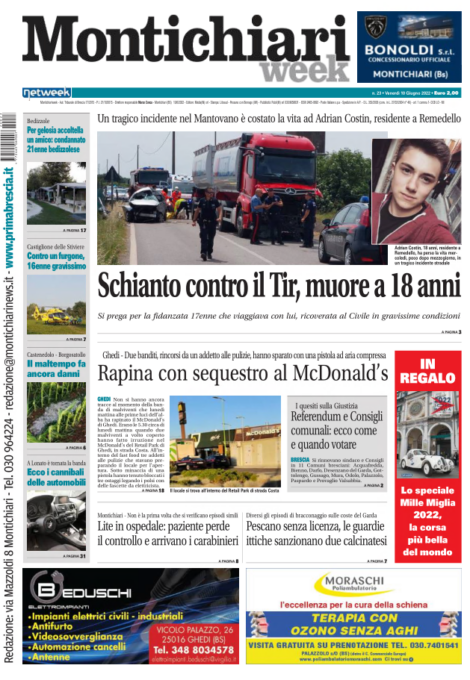 MontichiariWeek è in edicola