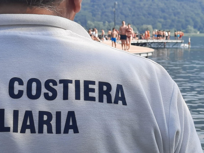 Maxi esercitazione di salvataggio sul Basso Sebino