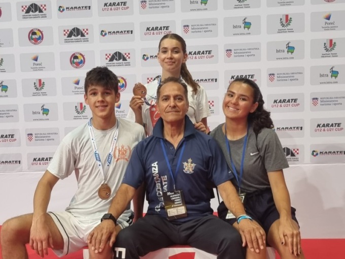 Forza e Costanza Karate vince due bronzi in Croazia