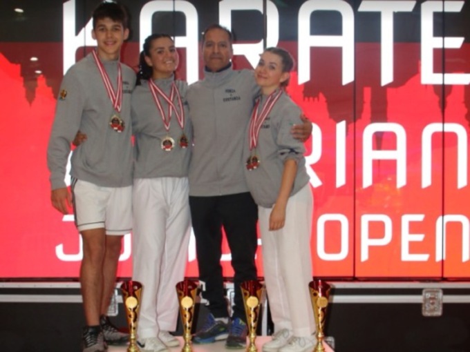 Open internazionale Salisburgo: Forza e Costanza karate torna con tre podi