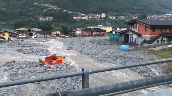 Maltempo Valcamonica: ulteriori 4,5 milioni di euro da Regione Lombardia