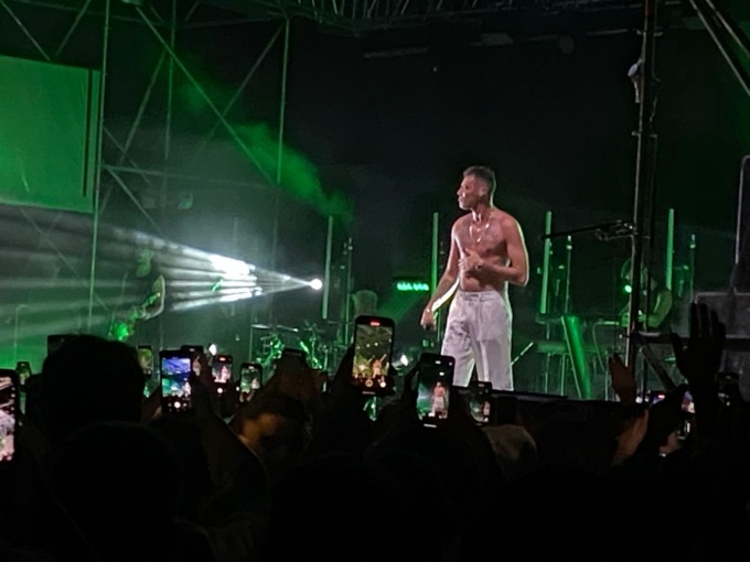 Folla a Campo Marte per Marracash