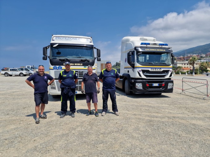 Gemellaggio tra Regione Calabria e Lombardia, la colonna mobile bresciana coordinata dalla Provincia di Brescia