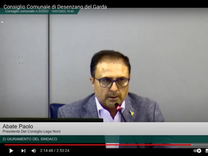 Desenzano, eletto il presidente del Consiglio comunale