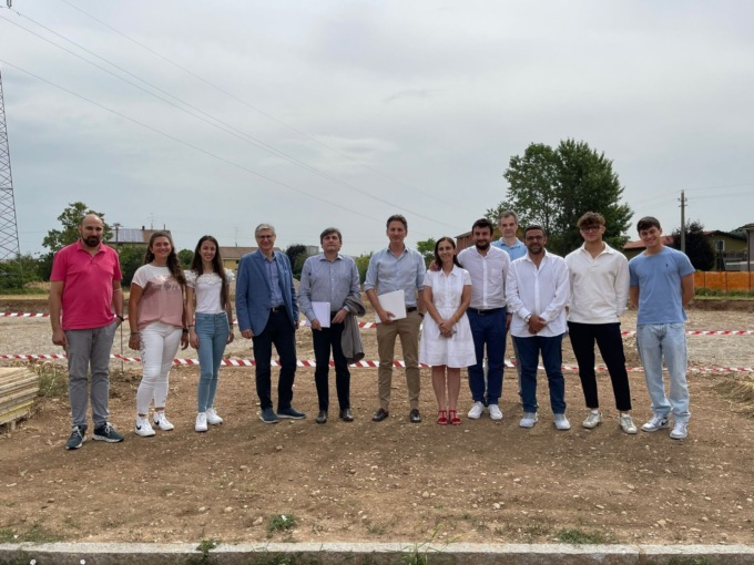 Cantieri aperti e gru all’opera all’Einaudi