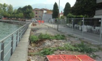 Lavori sul lungolago di Iseo bloccati da "massi ciclopici"