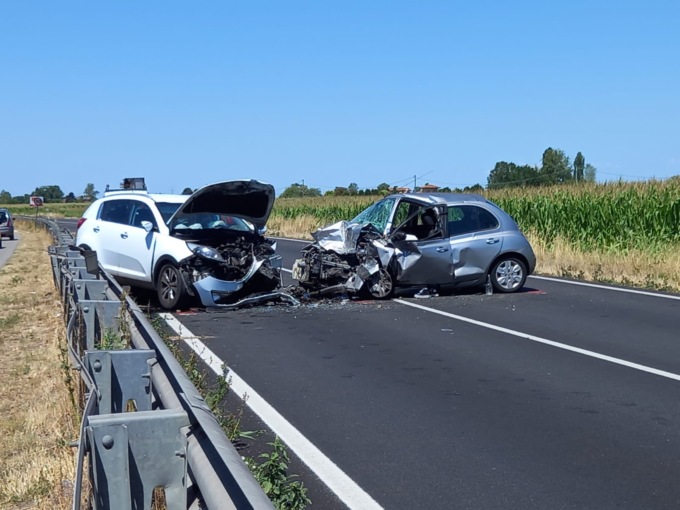 Frontale sulla sp668, arriva l’elisoccorso