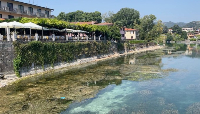 Il Sebino ai minimi storici: il lago è giù di 26 centimetri