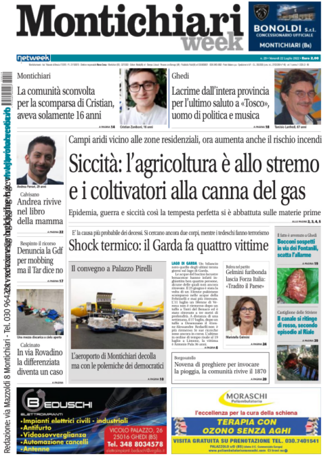 Montichiariweek è in edicola