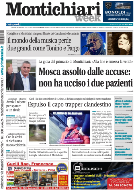 MontichiariWeek è in edicola